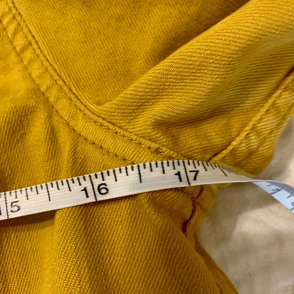 Pilcro and the letterpress yellow denim jacket - Picture 11 of 13